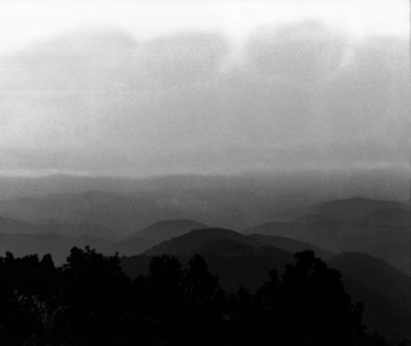 Black and White Photograph Great Smoky Mts
